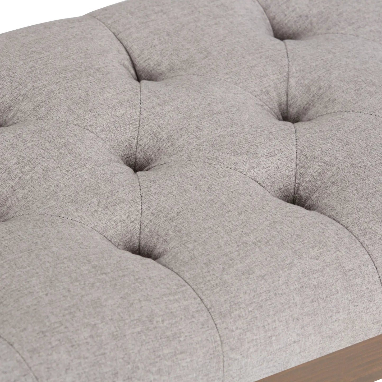 Waverly Upholstered Tufted Ottoman Bench