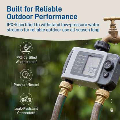 Bhyve XD Bluetooth Hose Timer with Hub by Orbit Irrigation, IPX5 weatherproof hose timer on Tampa Home & Garden Store