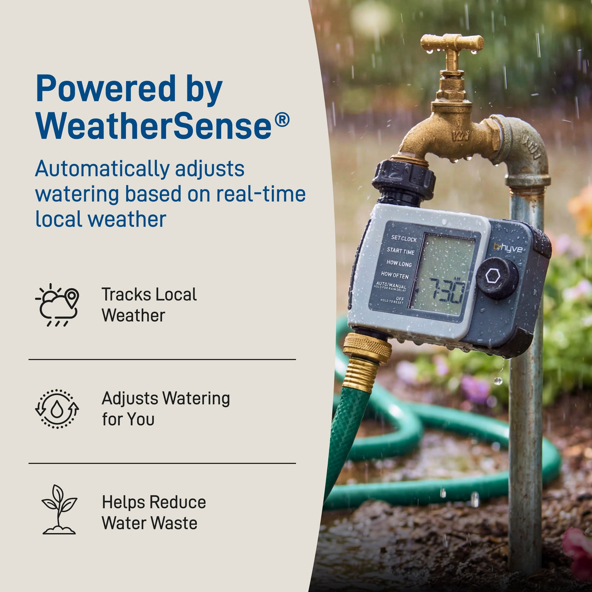 B-Hyve XD Bluetooth Hose Timer with Hub by Orbit Irrigation, sprinkler controls on Tampa Home & Garden Store