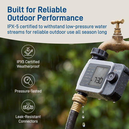 Hose Timer Orbit Irrigation B-Hyve XD Bluetooth with Hub, brass hose connector on Tampa Home & Garden Store