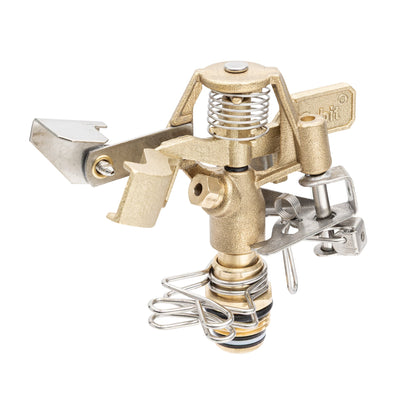Orbit Irrigation brass impact sprinkler head for lawn coverage on Tampa Home & Garden Store
