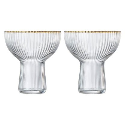 Aurelia Margarita Cocktail Glasses Set of 2