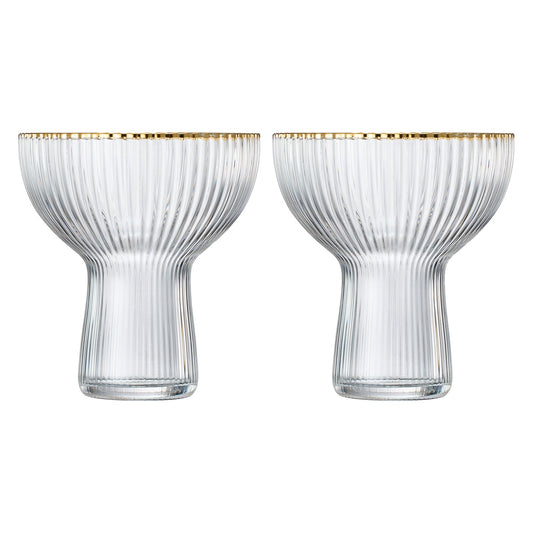 Aurelia Margarita Cocktail Glasses Set of 2