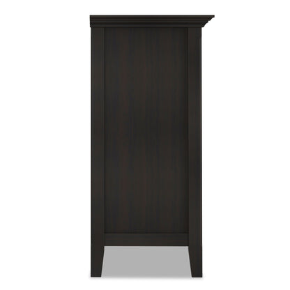 Amherst 2-Door Storage Cabinet brown finish with adjustable shelving HouseOfZazla on Tampa Home & Garden Store