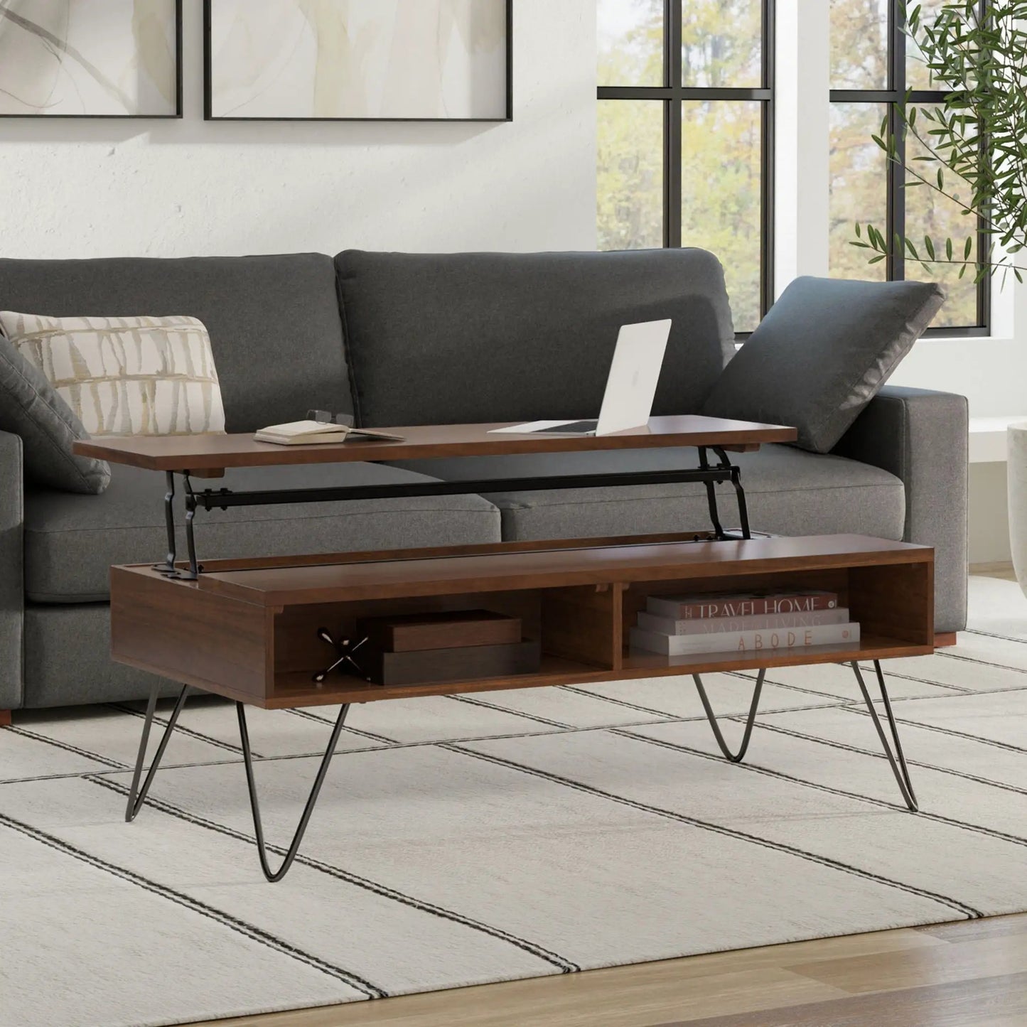 Hunter Handcrafted Lift Top Coffee Table
