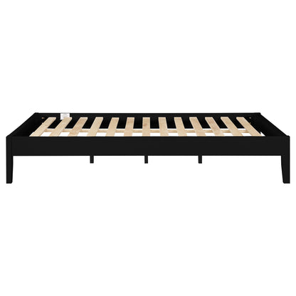 Ridgeview Queen storage panel bed by HouseOfZazla, black low-profile frame on Tampa Home & Garden Store