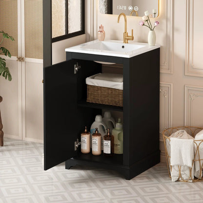 Bathroom Vanity With Sink Freestanding Cabinet