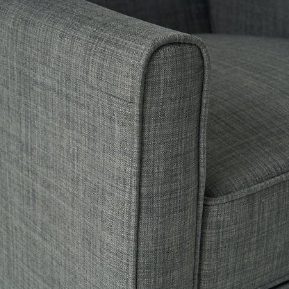 Upholstered Push Back Recliner Chair and Lounge