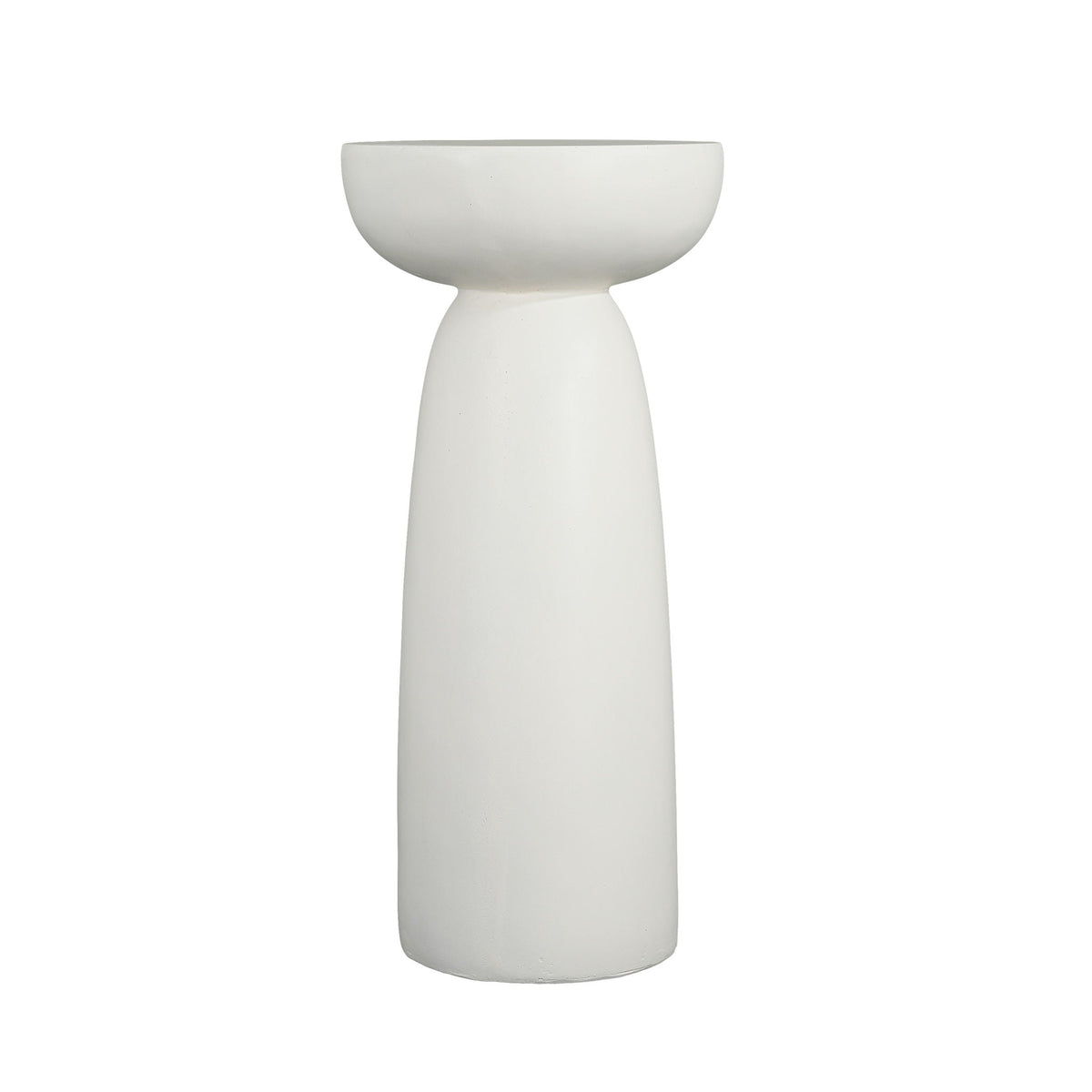 Magnesium Oxide Plant Stand white ceramic construction by HouseOfZazla on Tampa Home & Garden Store