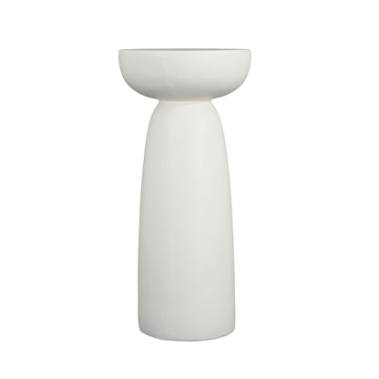 Magnesium Oxide Plant Stand white ceramic construction by HouseOfZazla on Tampa Home & Garden Store