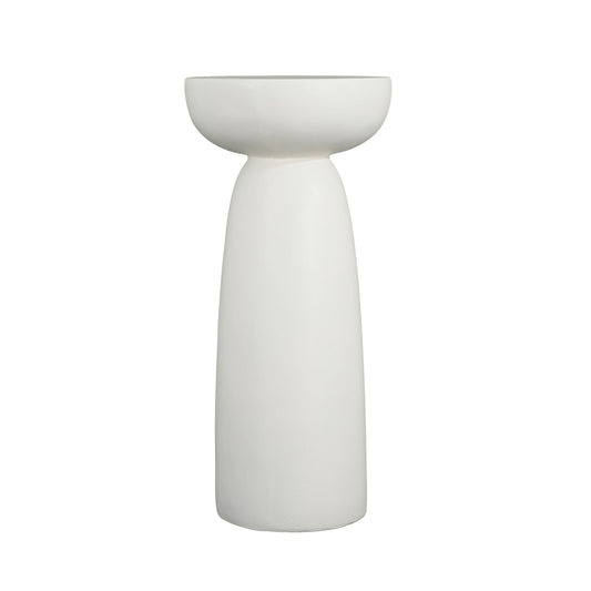 Magnesium Oxide Plant Stand white ceramic construction by HouseOfZazla on Tampa Home & Garden Store