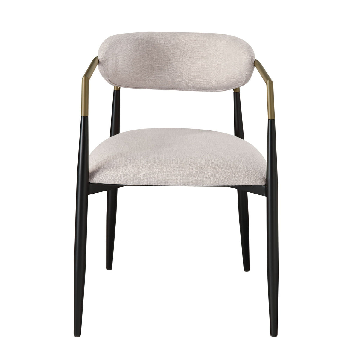 Black Chair Set with Metal Frame – Set of 2 on Tampa Home & Garden Store