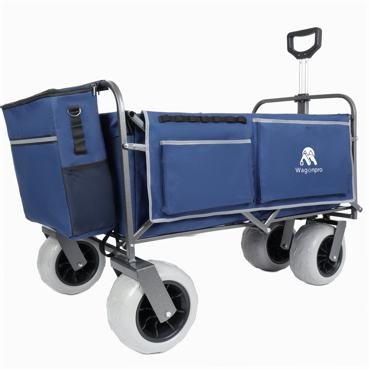 Beach Wagon with Big Wheels for Sand 500lbs capacity blue outdoor wagon by HouseOfZazla on Tampa Home & Garden Store