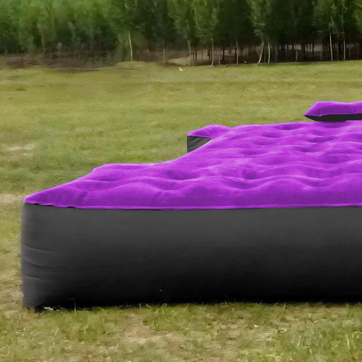 Truck bed air mattress 5.5-6.5ft full-size purple by Dikasun Outdoor on Tampa Home & Garden Store