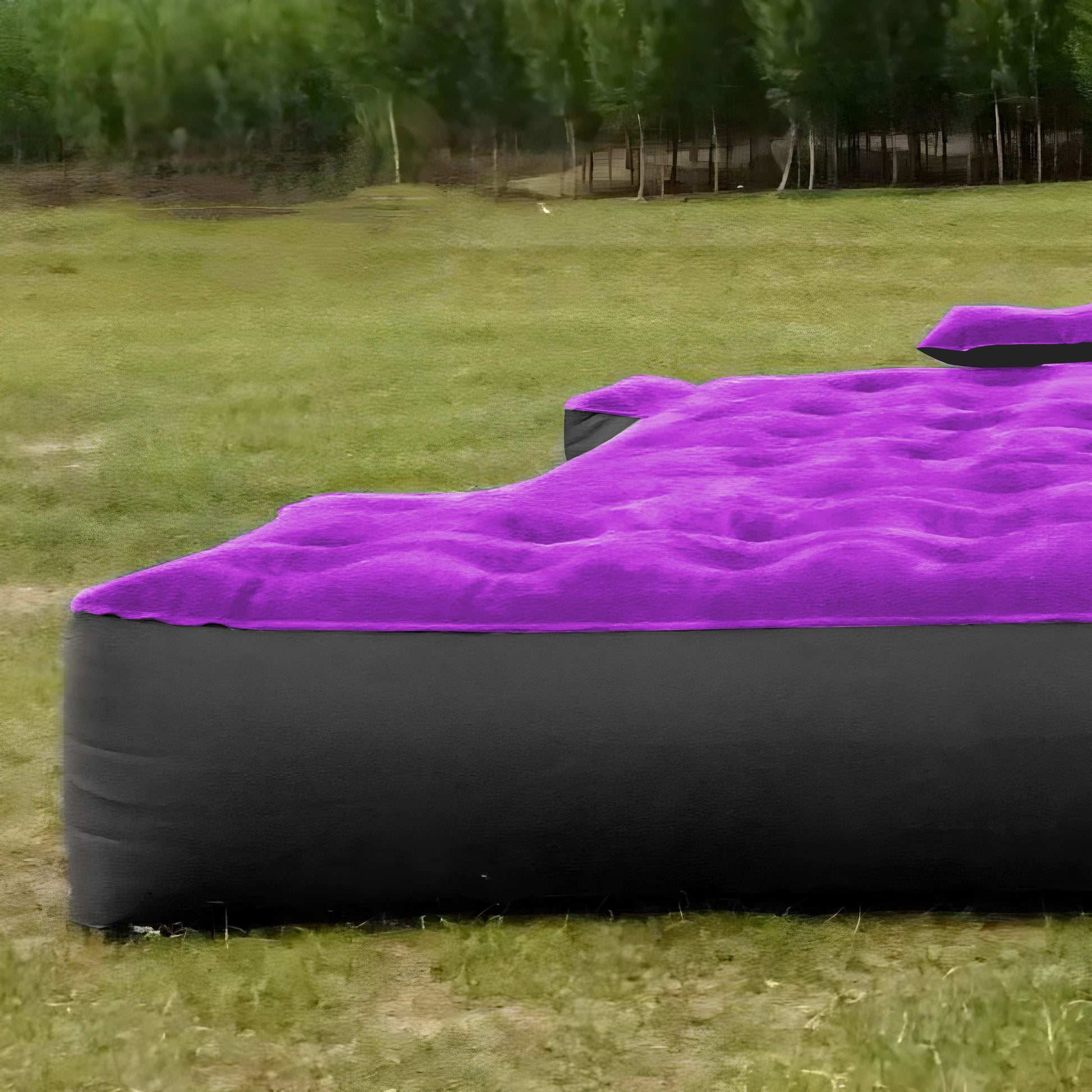 Truck bed air mattress 5.5-6.5ft full-size purple by Dikasun Outdoor on Tampa Home & Garden Store