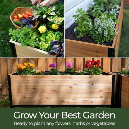 Jardinera de 18" x 36" - 24" de alto / Grado seleccionado