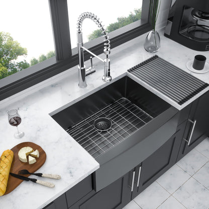 Farmhouse Apron Front Stainless Steel Sink