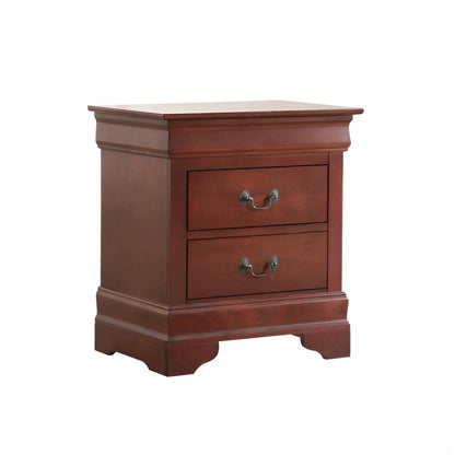 Louis Philippe Nightstand in Wood Veneer