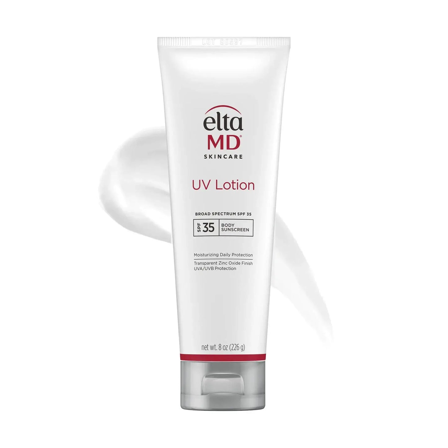 EltaMD UV Lotion Broad Spectrum SPF 35 body sunscreen 8 oz white tube on Tampa Home & Garden Store
