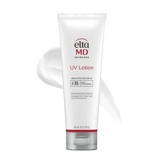 EltaMD UV Lotion Broad Spectrum SPF 35 body sunscreen 8 oz white tube on Tampa Home & Garden Store
