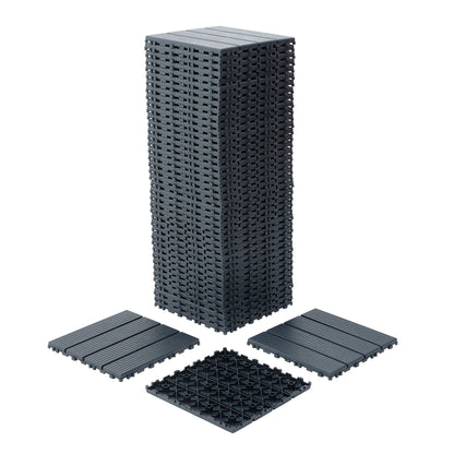 Interlocking Wood Deck Tiles And Outdoor Patio