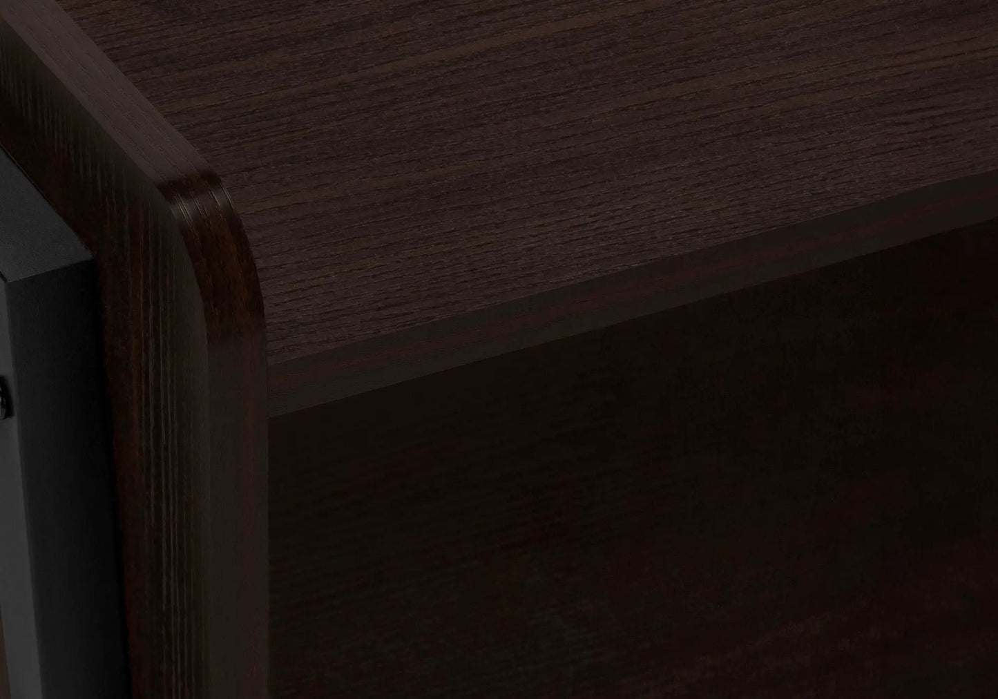 Accent Side Table, Reclaimed Wood Look, 2-Tier