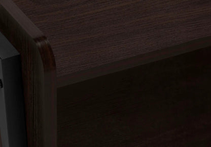 Accent Side Table, Reclaimed Wood Look, 2-Tier