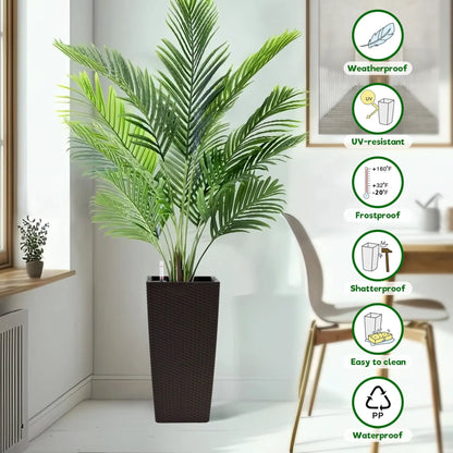 Indoor Outdoor Planter With Auto Watering