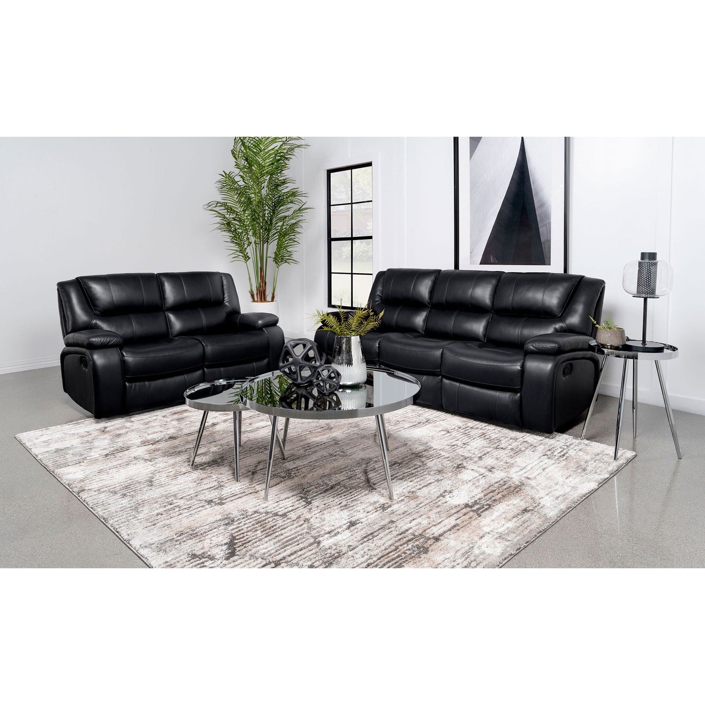 Elodie Manual Reclining Sofa with Pillow Arms