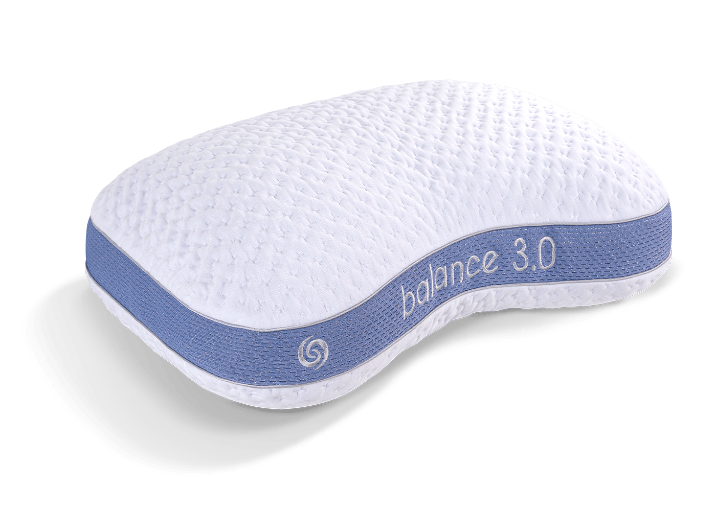 Bed Gear Balance Cuddle Curve Pillow 3.0, blue band backrest pillow by HouseOfZazla on Tampa Home & Garden Store