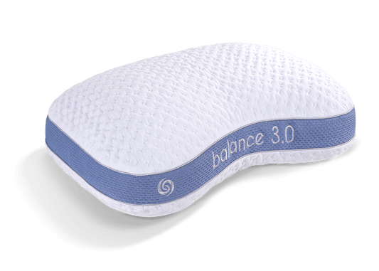 Bed Gear Balance Cuddle Curve Pillow 3.0, blue band backrest pillow by HouseOfZazla on Tampa Home & Garden Store