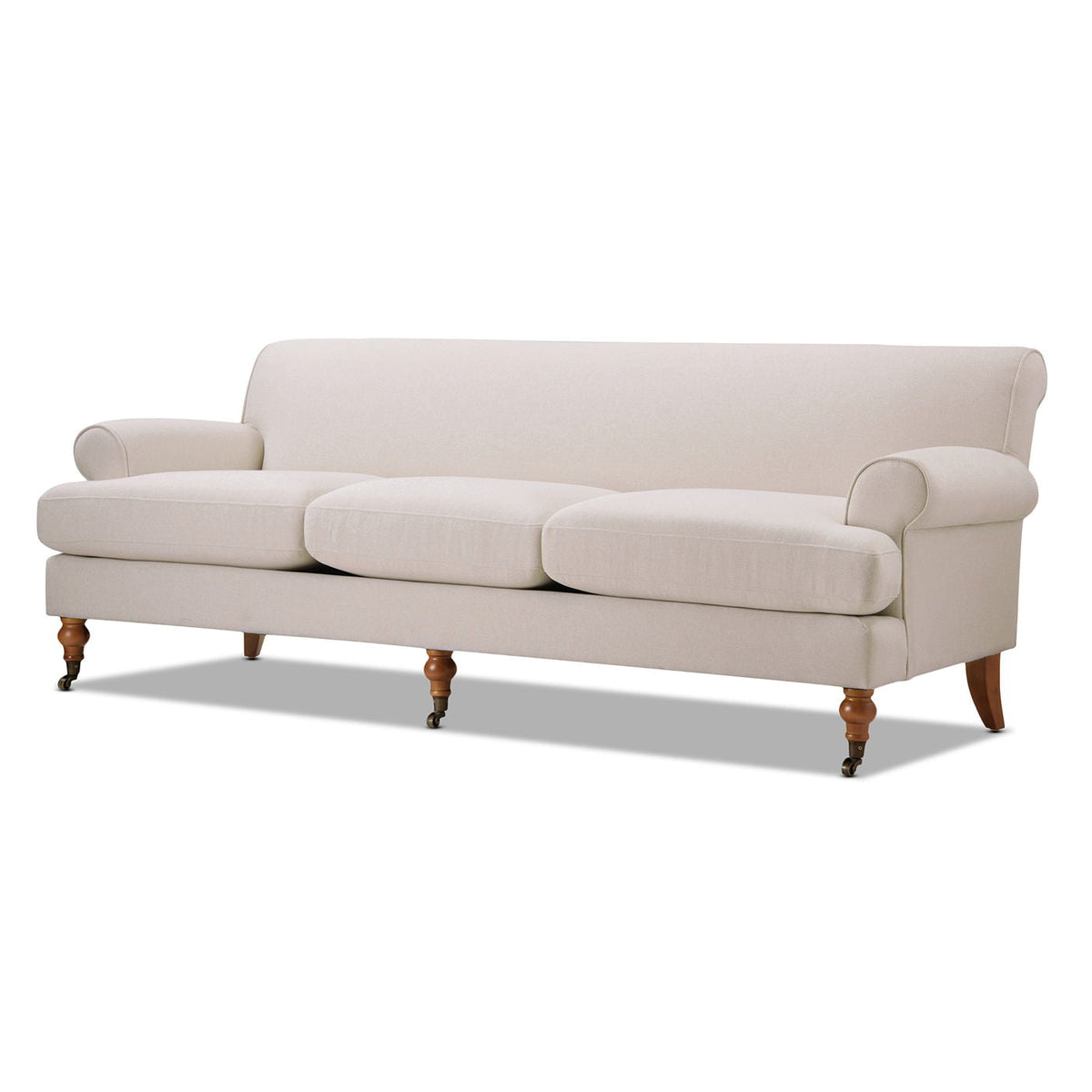 Modern Alana Lawson and Three Cushion Sofa