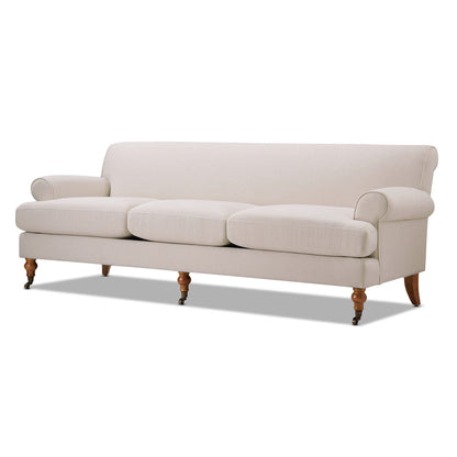 Modern Alana Lawson and Three Cushion Sofa
