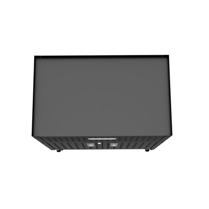 Mobile garage cabinet with locking system in dark gray, vented base, storage cabinet on Tampa Home & Garden Store
