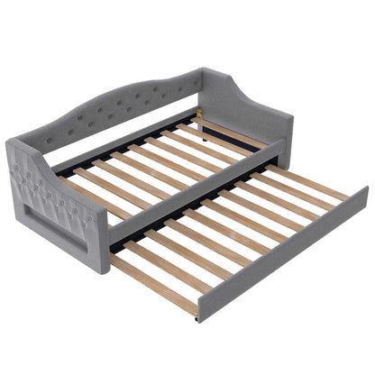 Daybed With LED Lighting and Upholstered Frame