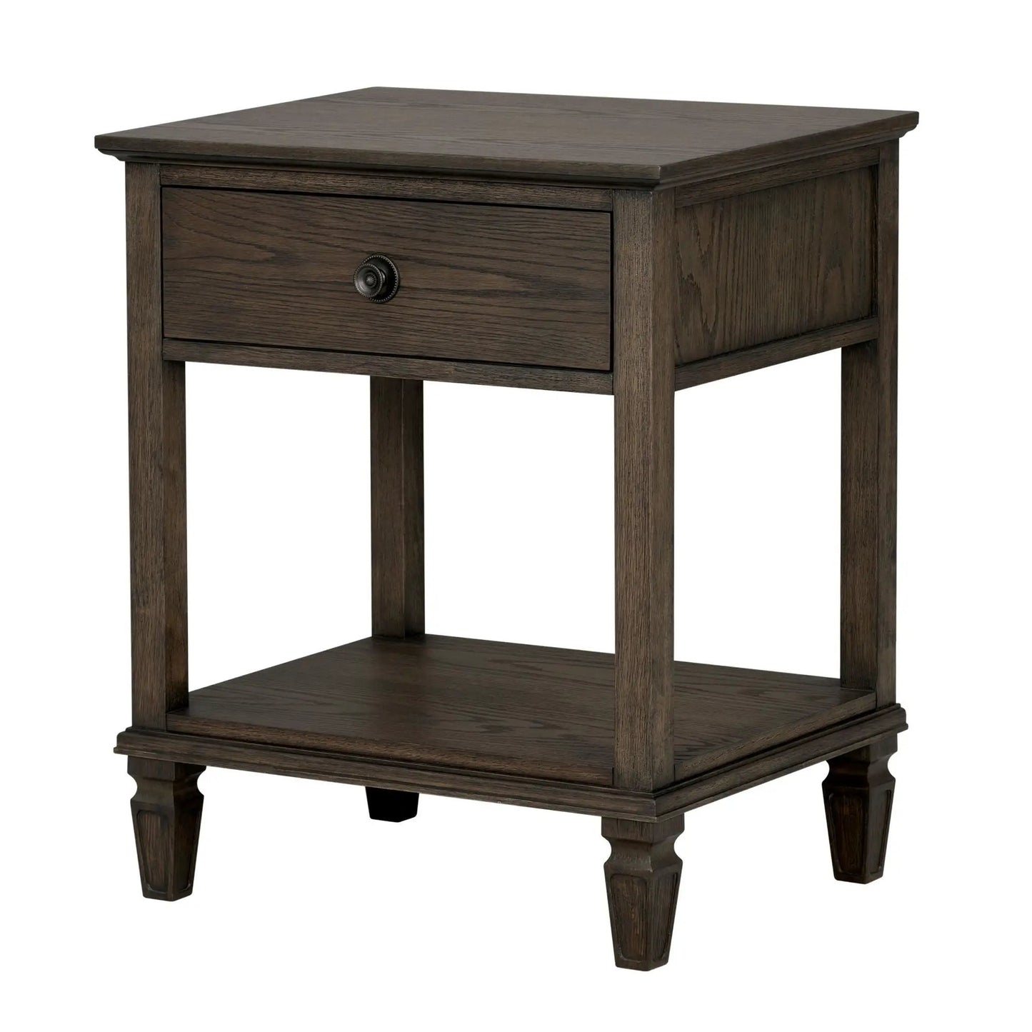 Victoria Bedside Table With Drawer and Shelf