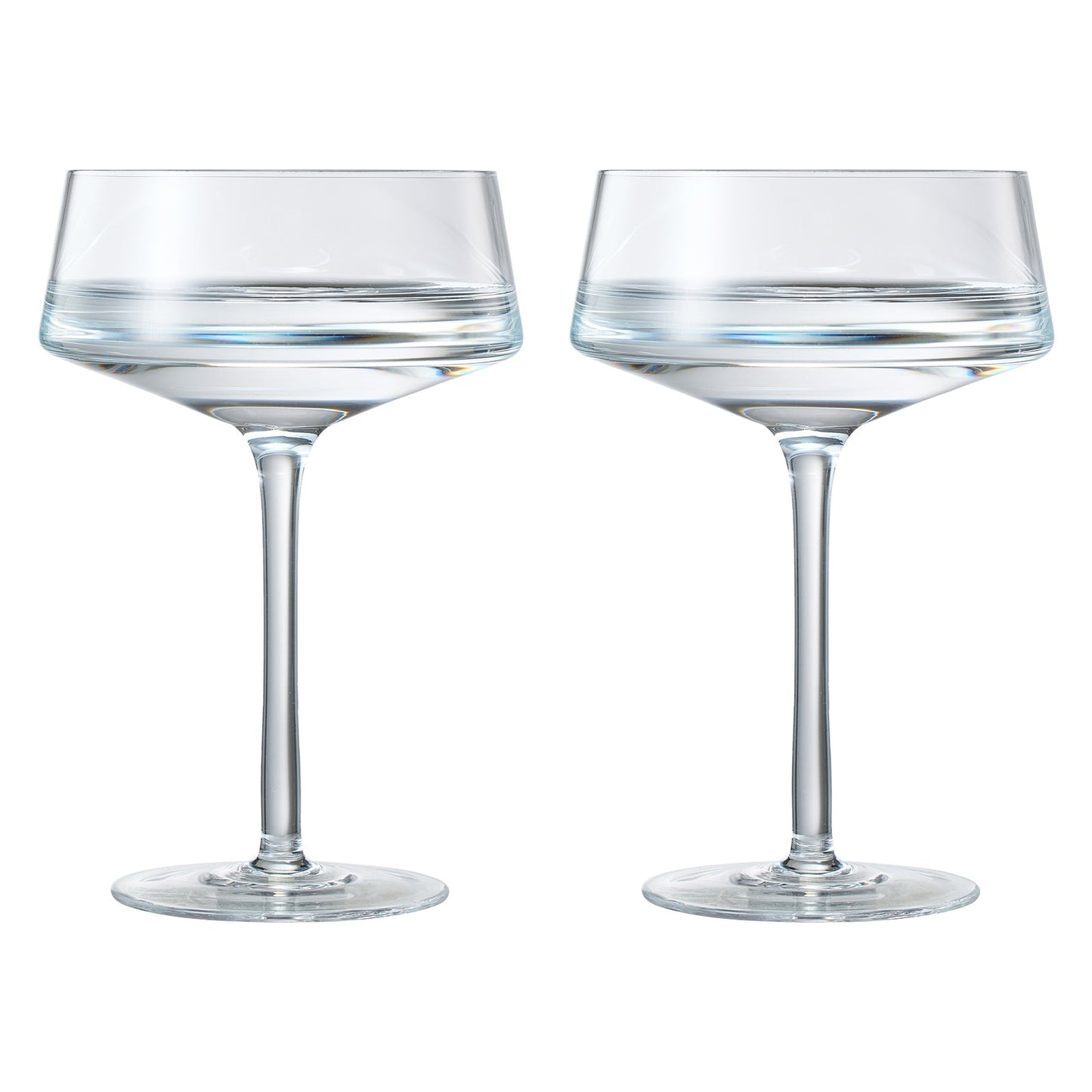 Set of Two Spritz Martini Cocktail Glasses