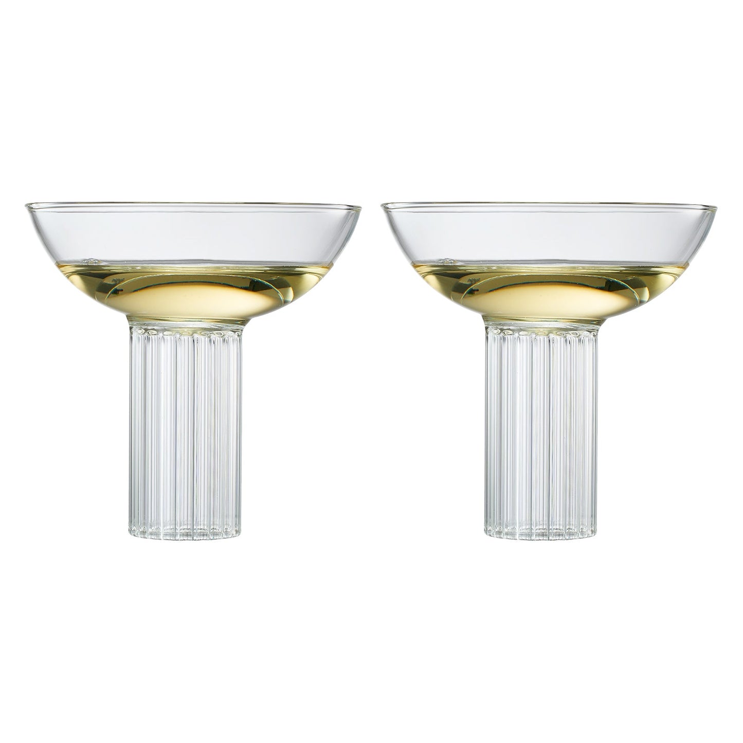 Rialto Champagne Coupe and Cocktail Set of 2