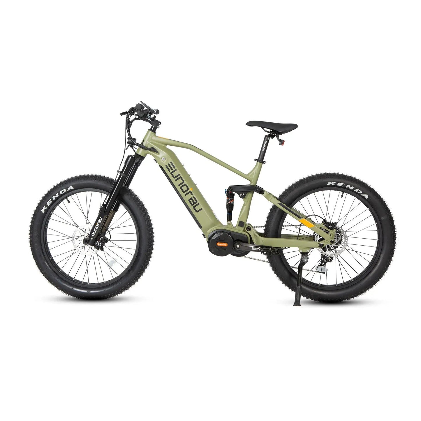 Electric bicycle Specter S 3.0 Hunter X9 fat-tire, olive-green frame, black front fork by EUNORAU on Tampa Home & Garden Store