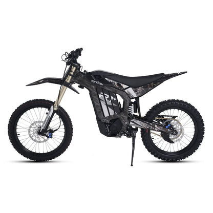 R1+ electric bicycle with camouflage frame, full-suspension, EUNORAU E-BIKE US branding on Tampa Home & Garden Store