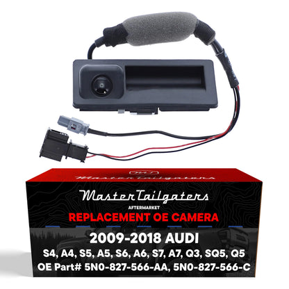 OE backup camera for Audi by Master Tailgaters with wiring harness on Tampa Home & Garden Store