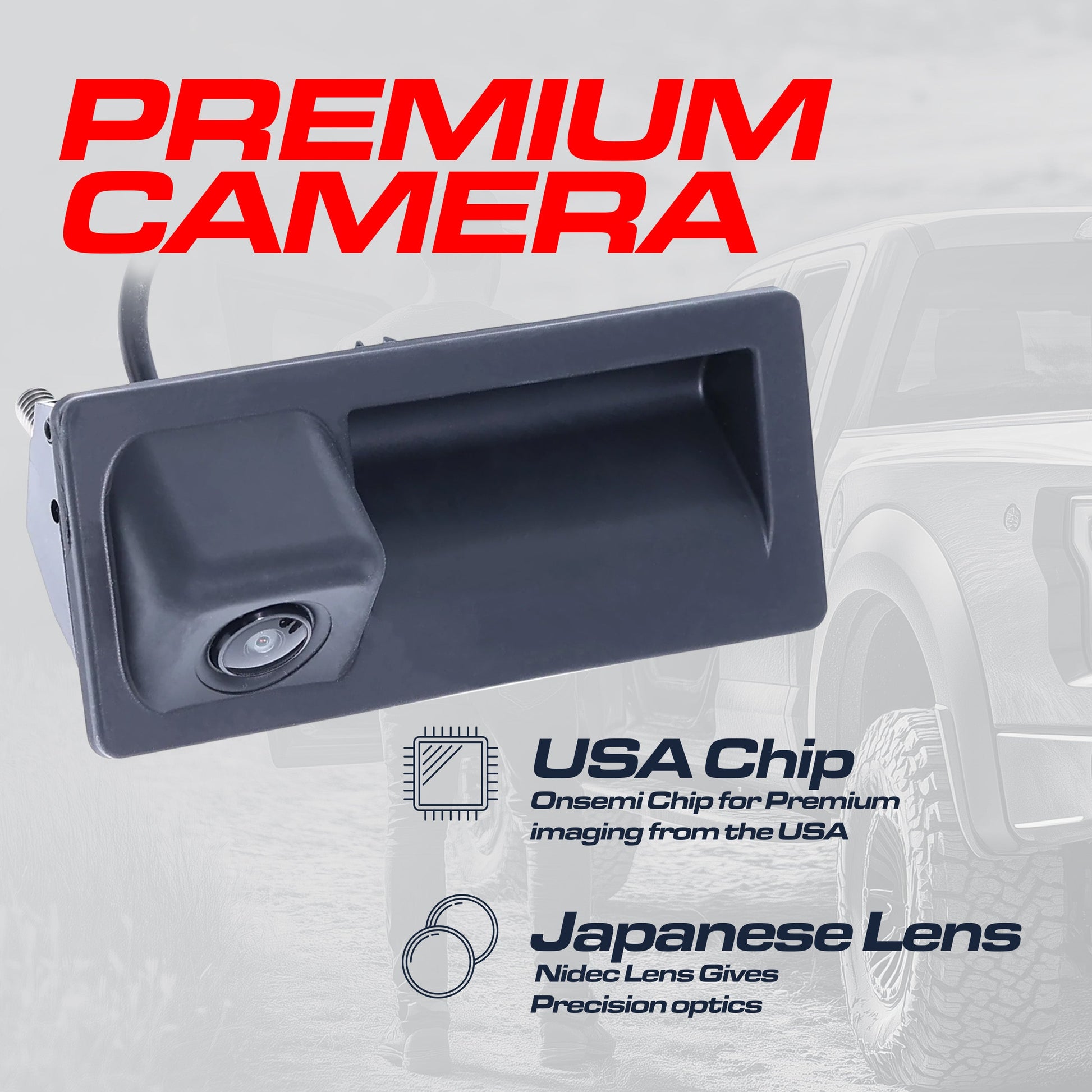 Master Tailgaters OEM Replacement Backup Camera black housing on Tampa Home & Garden Store