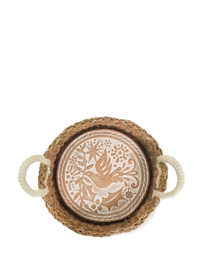 Calentador de pan y cesta - Bird Round