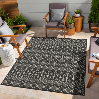 Sunshine Modern Indoor and Outdoor Area Rug