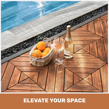 Interlocking Deck Tiles and Outdoor Decking