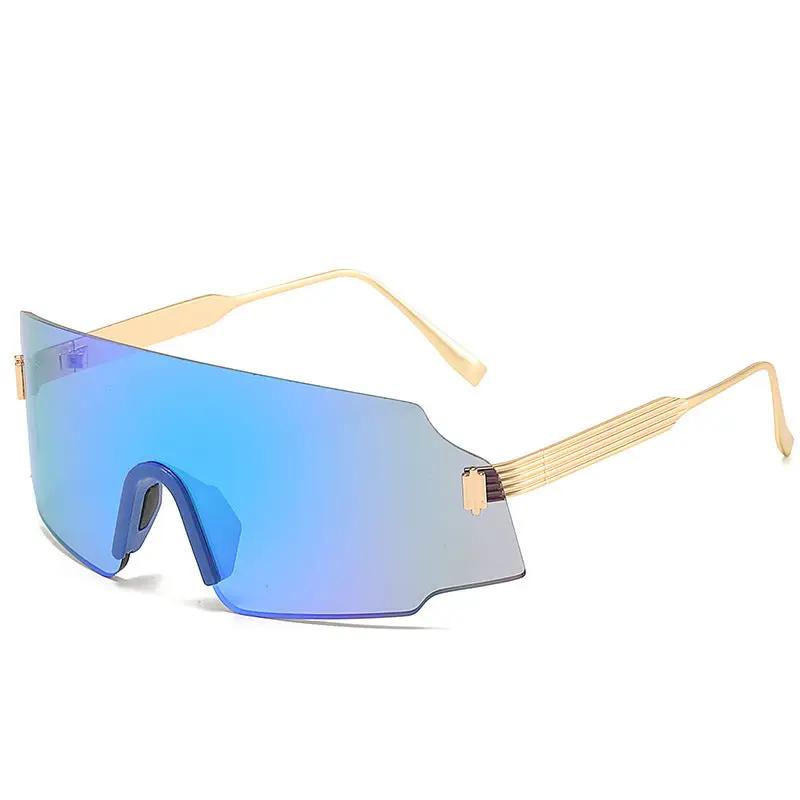 Outdoor Sports Cycling Glasses by FLIPSTYLEZLLC with blue mirrored lenses, 1 pair on Tampa Home & Garden Store