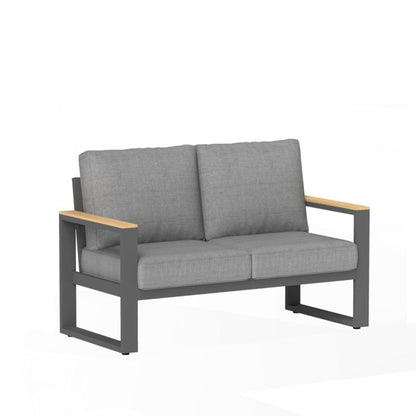 All Weather Outdoor Loveseat and Thick Cushions