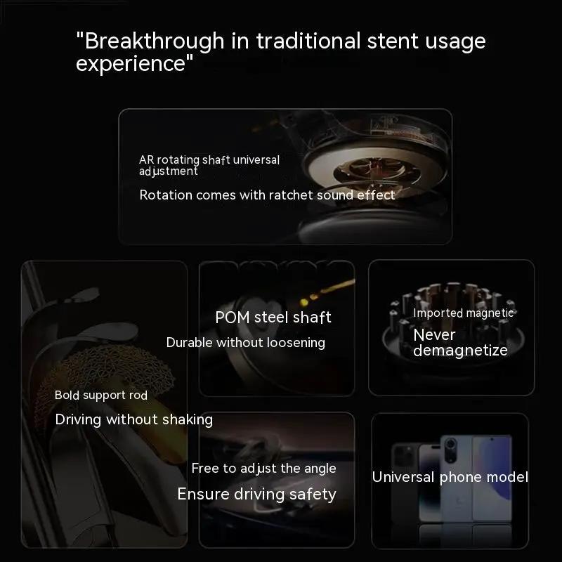 FLIPSTYLEZLLC magnetic car phone mount; all-metal holder with strongest magnet, POM shaft on Tampa Home & Garden Store