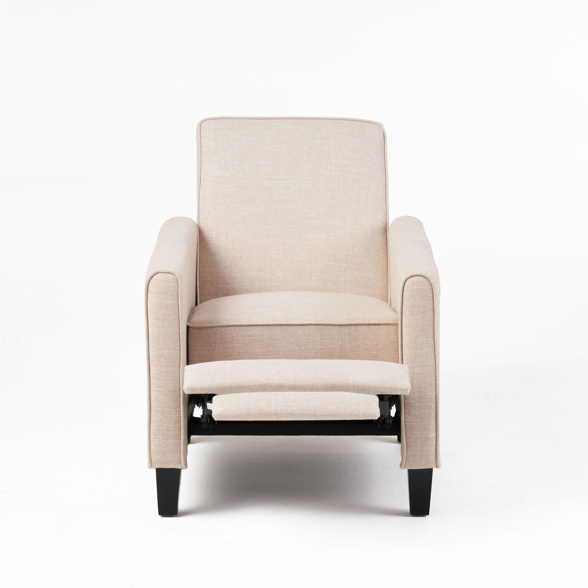 Upholstered Push Back Recliner Chair and Lounge