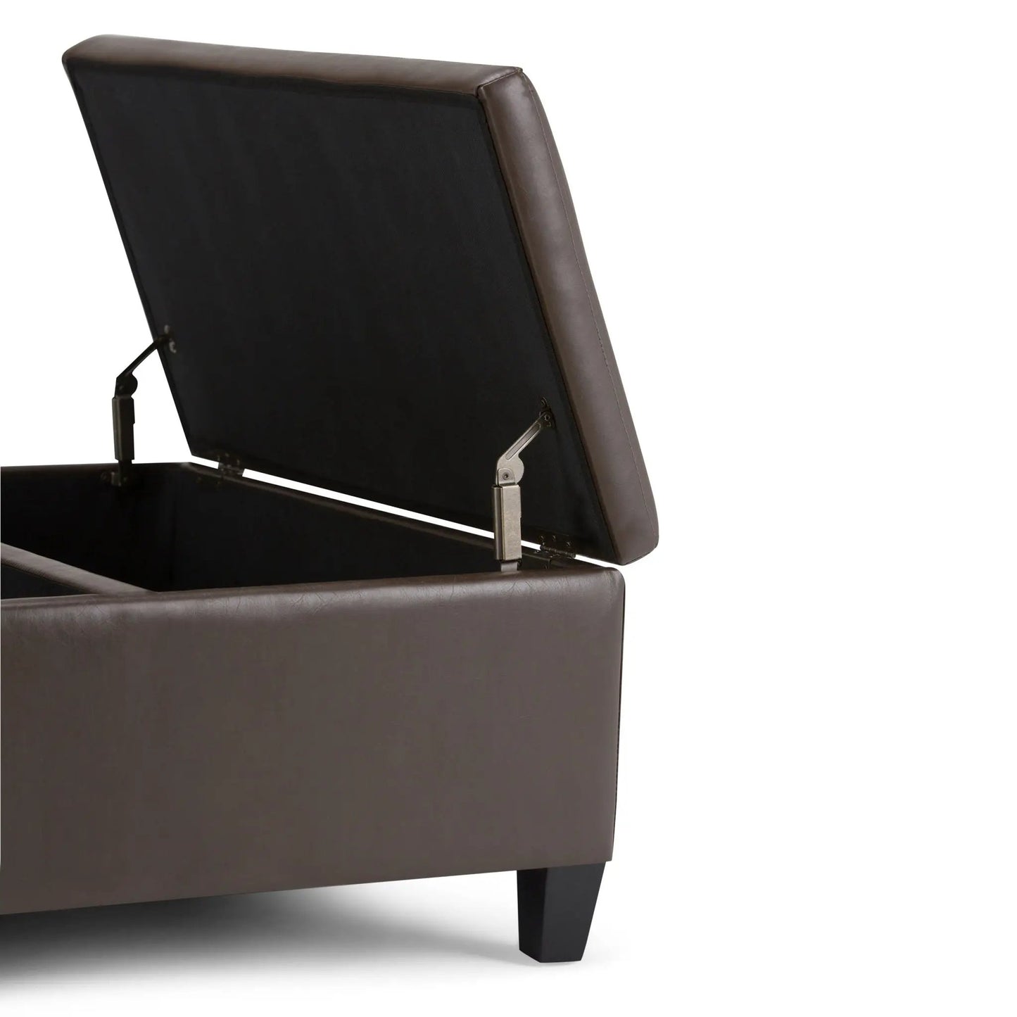 Ellis Coffee Table Storage Ottoman Contemporary
